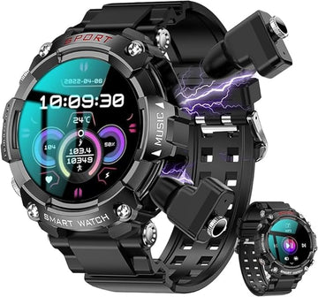 Haino Teko ST-3 Smart Watch & Wireless Earbuds | ساعة هاينو تيكو ST-3 الذكية مع سماعات لاسلكية